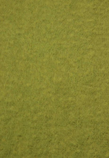 Womens Green Skinny Fringed Scarf