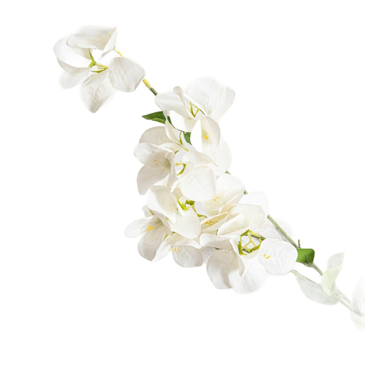 Gałązka sztuczna AZALEA azalia japońska biała 112 cm HOMLA