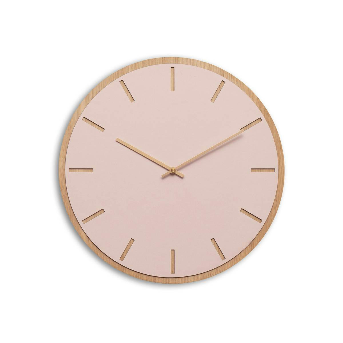- Horloge murale en linoléum rose D38cm