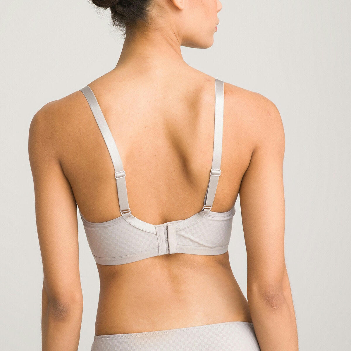Soutien-gorge emboîtant en maille jacquard