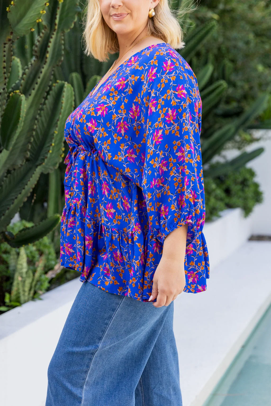 Brooklyn Top in Winter Blooms