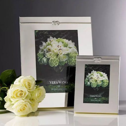 Wedgwood Vera Wang Infinity Silver Frame 8"x10"