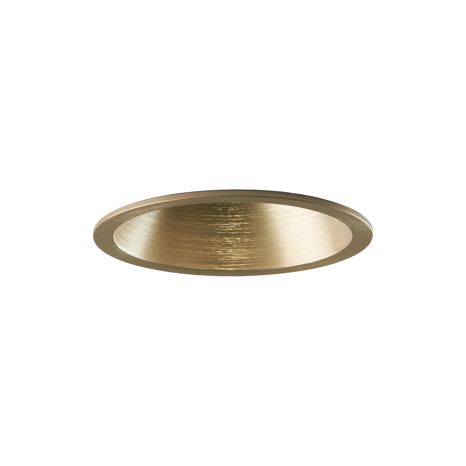 CURVE II spot, brass
