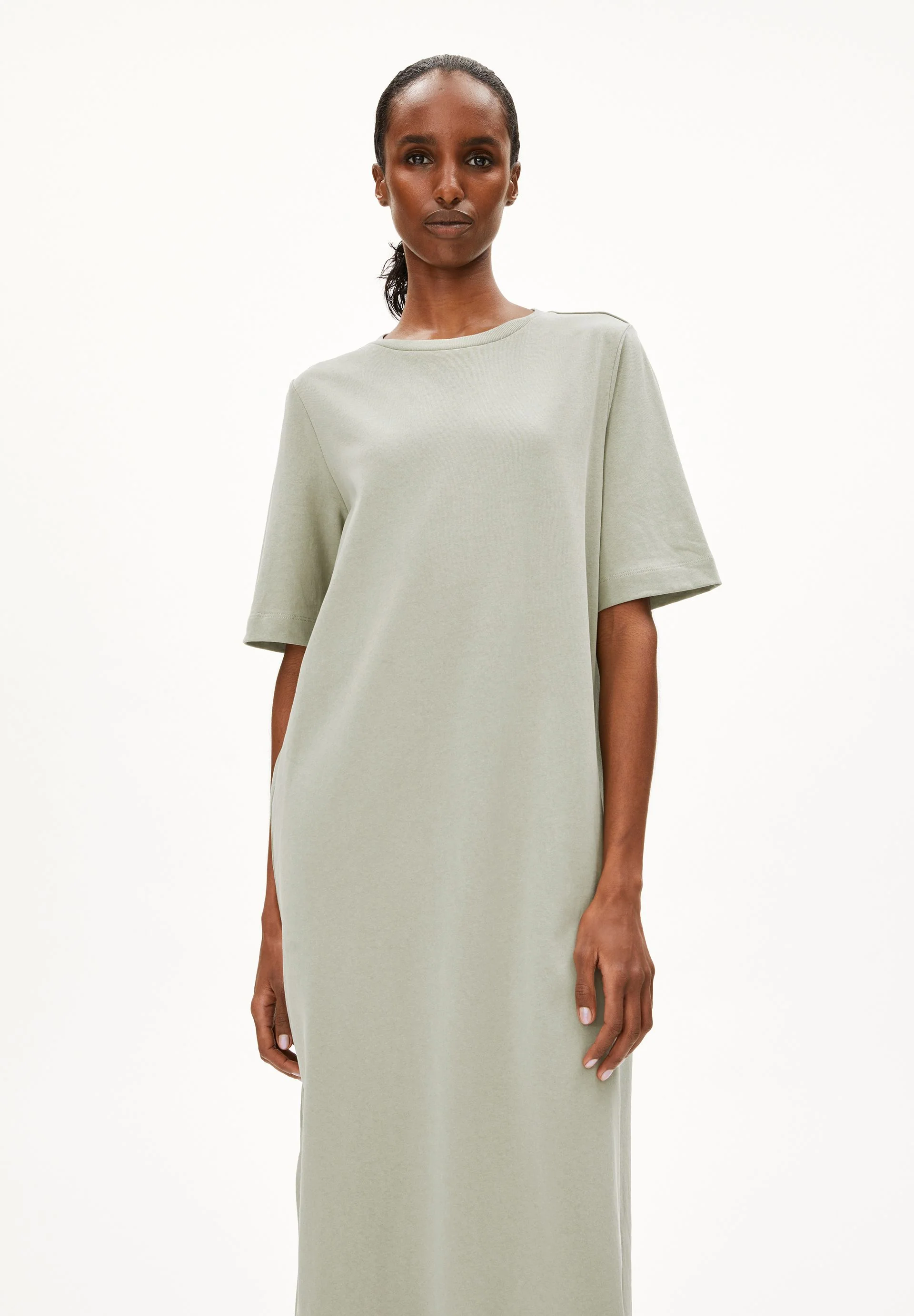 XELINAA JERSEY MIDI DRESS