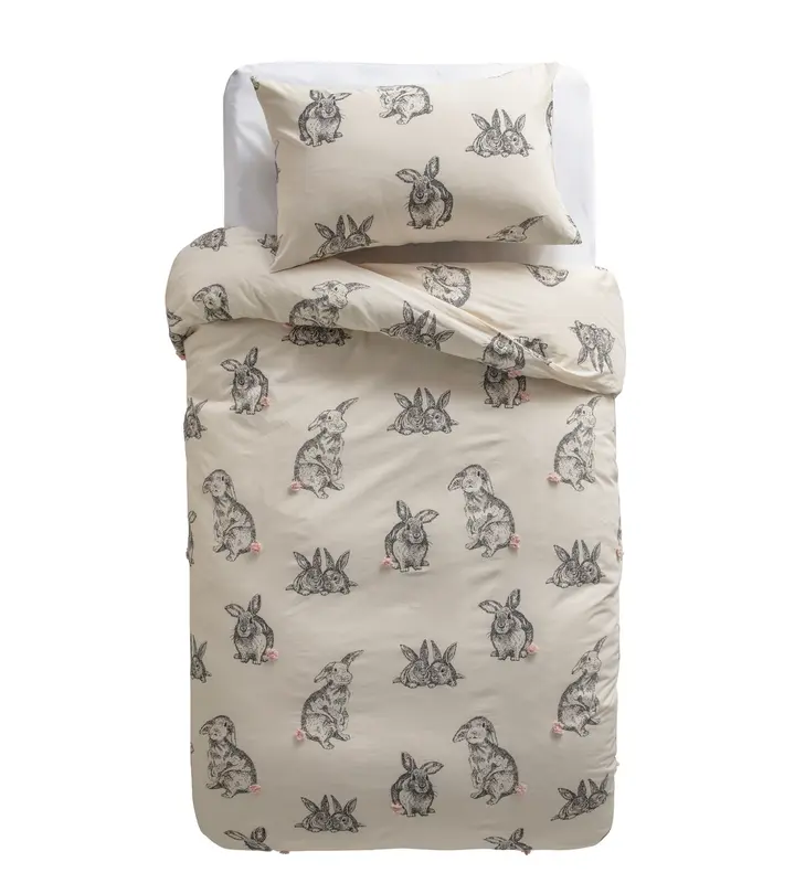 Bettwäschegarnitur Bunnies