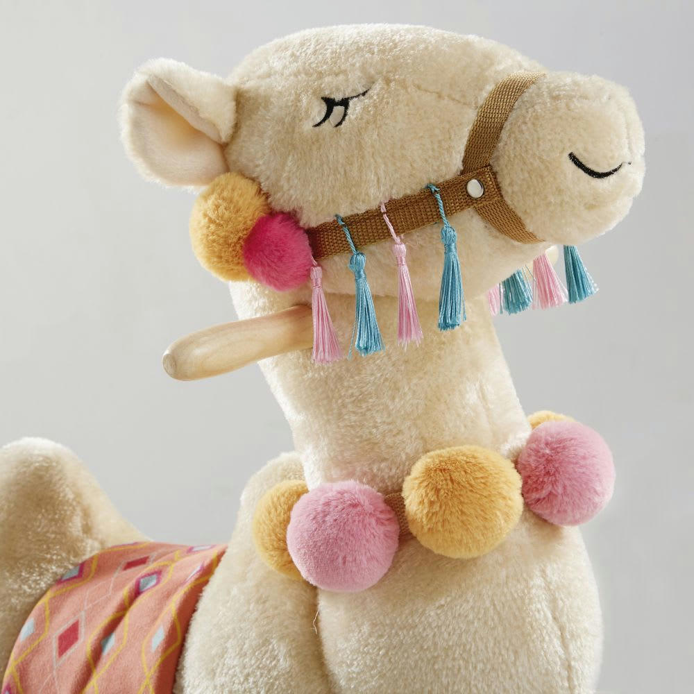 KOKO - Chameau à bascule en peuplier beige