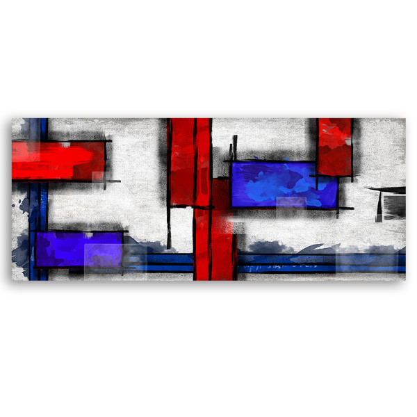 Feeby Obraz na płótnie, Abstrakcja geometryczna 90x30