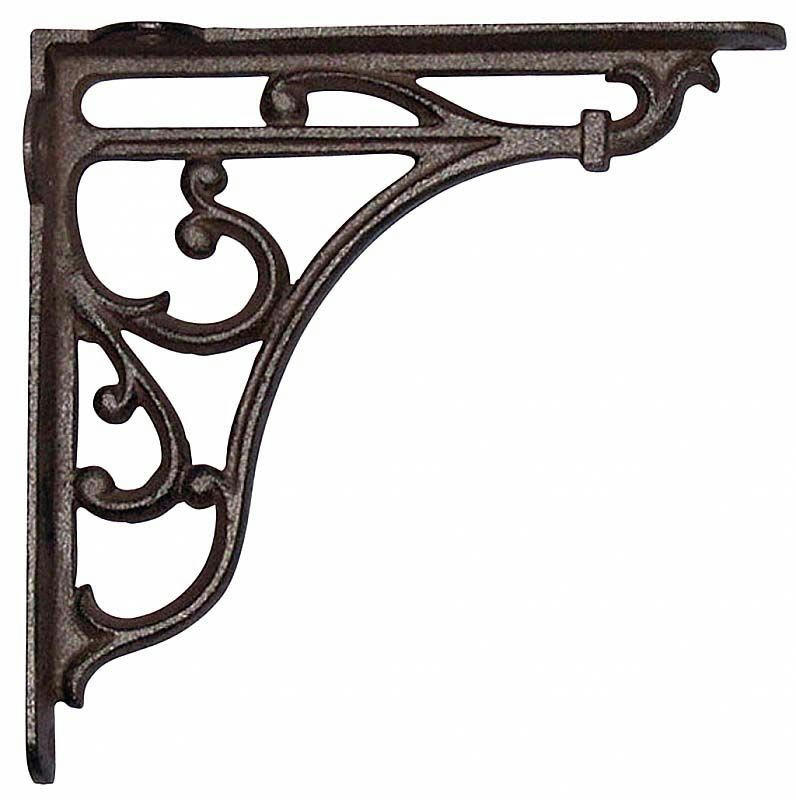 - Crédence à patère murale en fonte 24 cm
