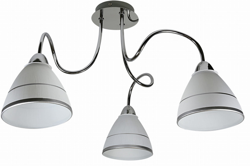 Lampa sufitowa ELF 3x40w e14 chrom