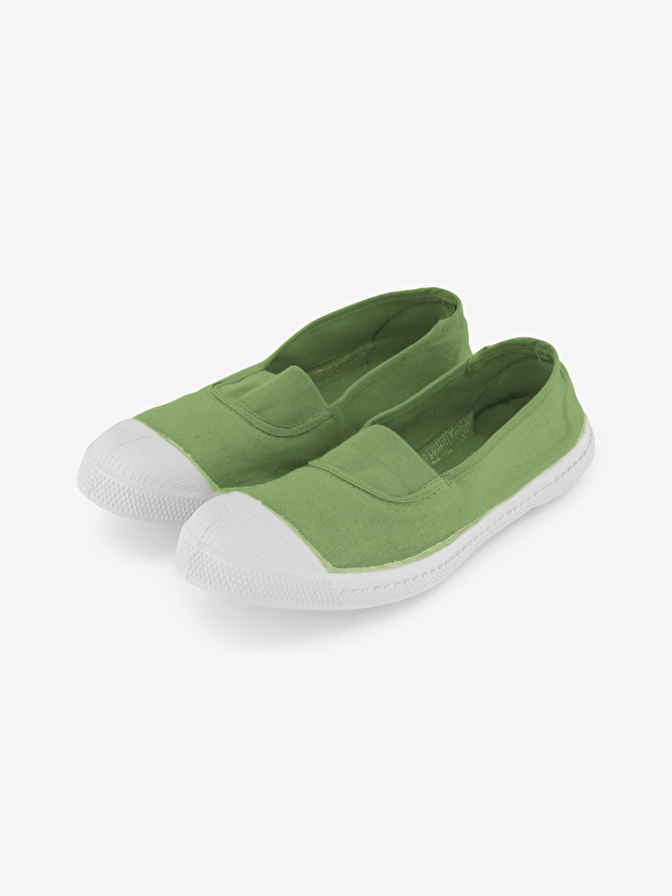 Tennis elastique femme pomme