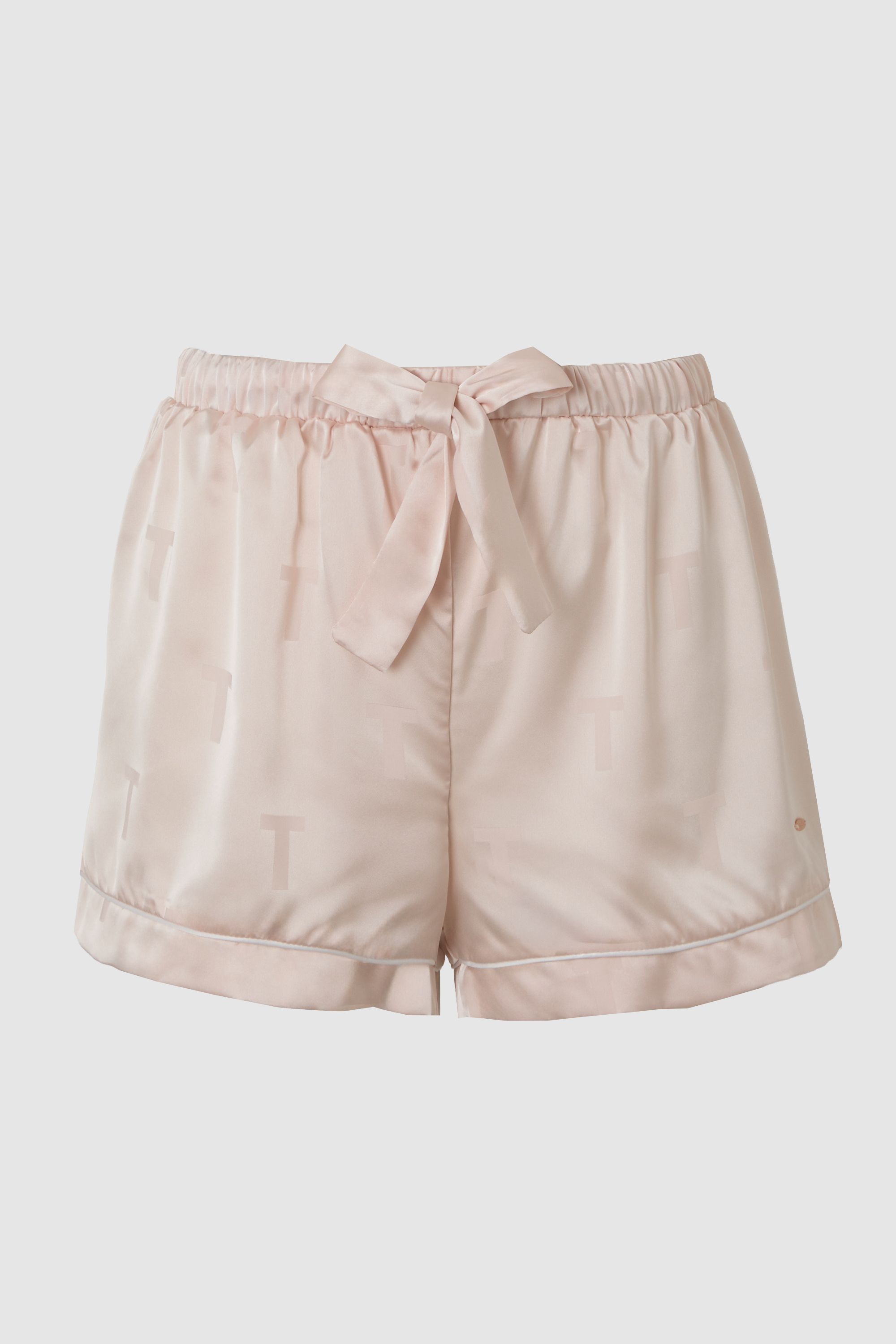 Ted Baker Traditional Short Pj Set Mauve Chalk
