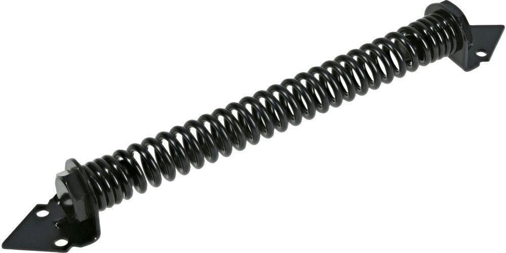 Hillman Self-Closing Gate Spring, Mounting Hardware Included, Black, 15.37 x 3.75-in