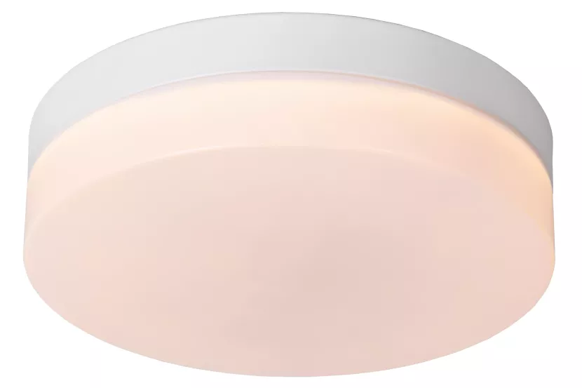Plafon BISKITokrągły biały LED 1x12W 23cm 700lm IP44 Lucide