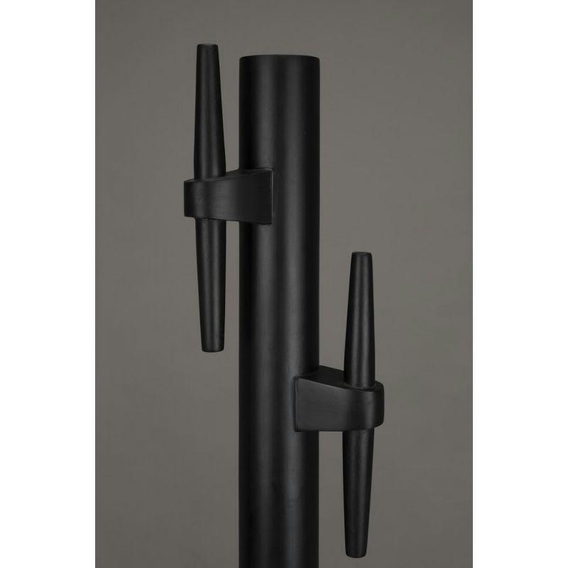 JAKUB - Porte manteau en bois noir