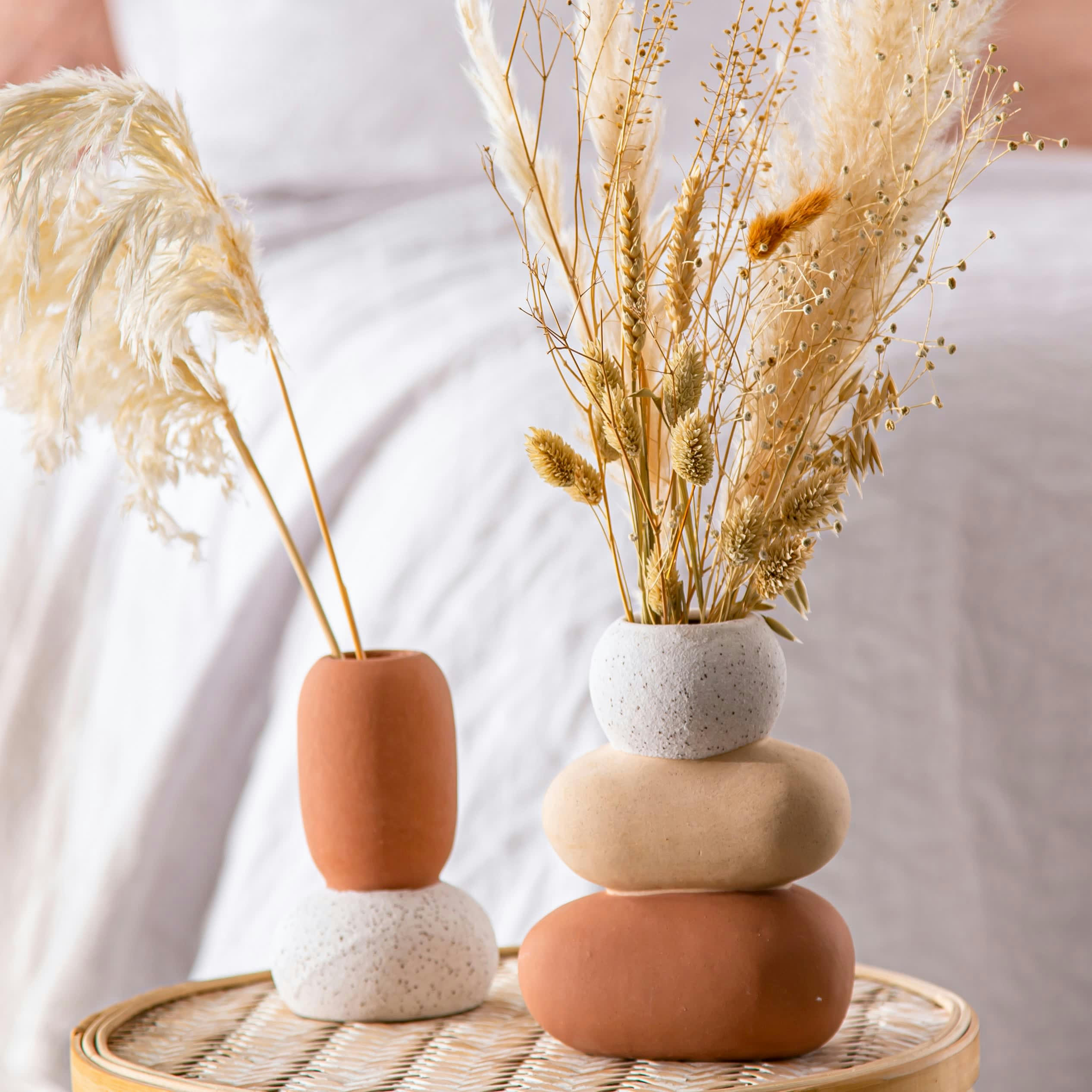 SALINA - Vase en céramique multicolore