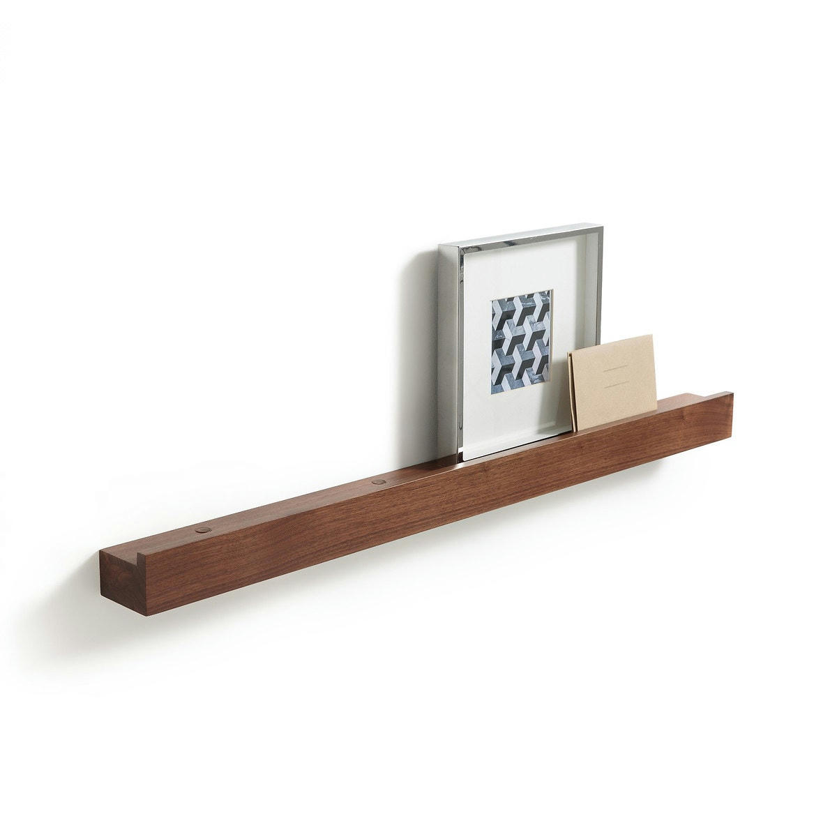 Cimaise étagère noyer long 100 cm, Dagane