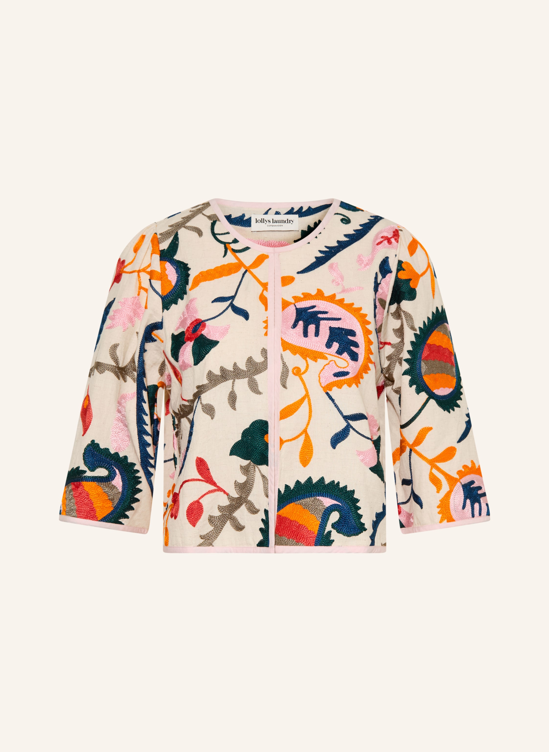 lollys laundry Kastenjacke TRINELL mit 3/4-Arm