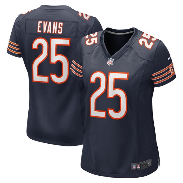 Darrynton Evans Chicago Bears Nike Women's  Game Jersey -  Navy