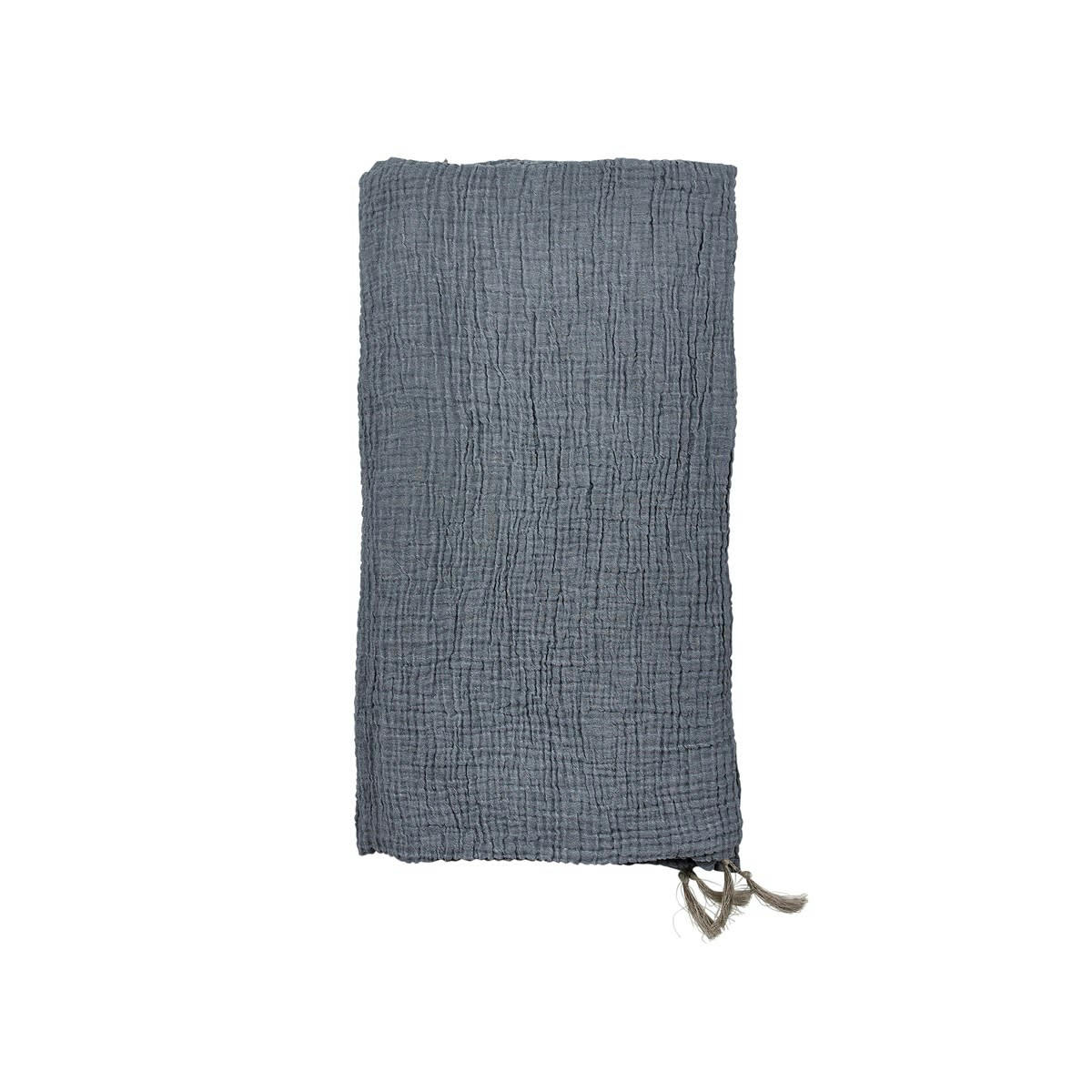 POETRY - Couvre-lit  en Coton Bleu gris 200x260 cm