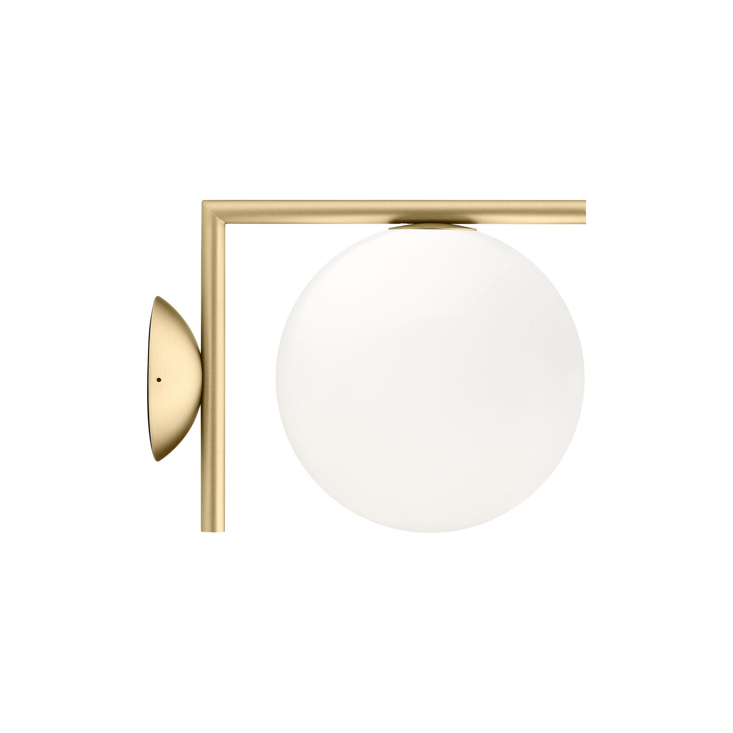 Flos IC W1 v&aelig;glampe, messing