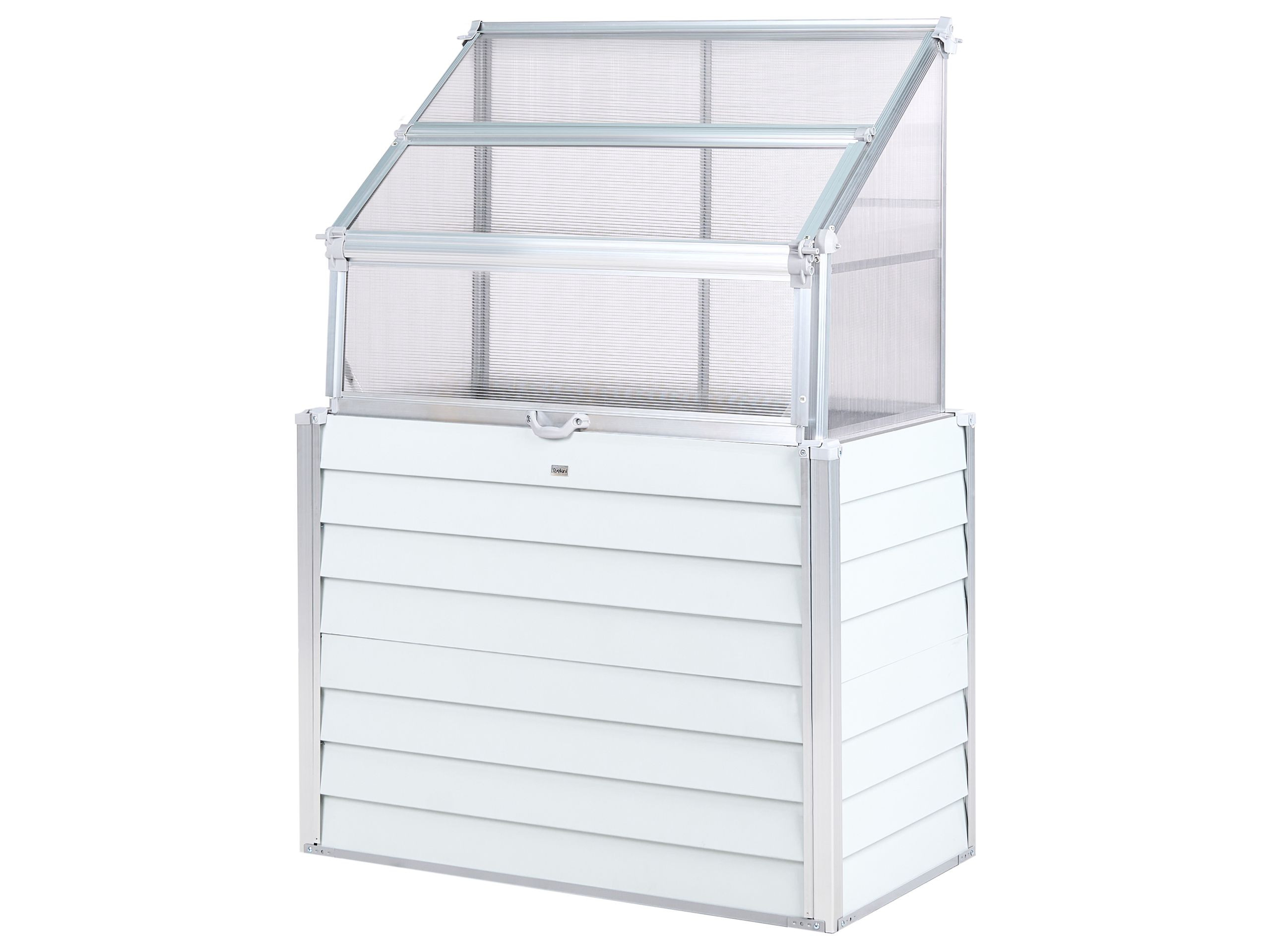 Szklarnia balkonowa NOVOLI Złamana biel 62 cm