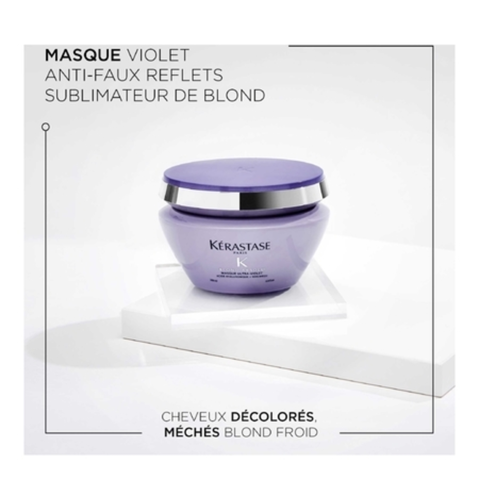 BLOND ABSOLUMasque ultra-violet cheveux blonds