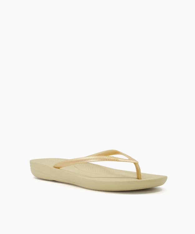 Iqushion Gold - Wedge Flip Flop