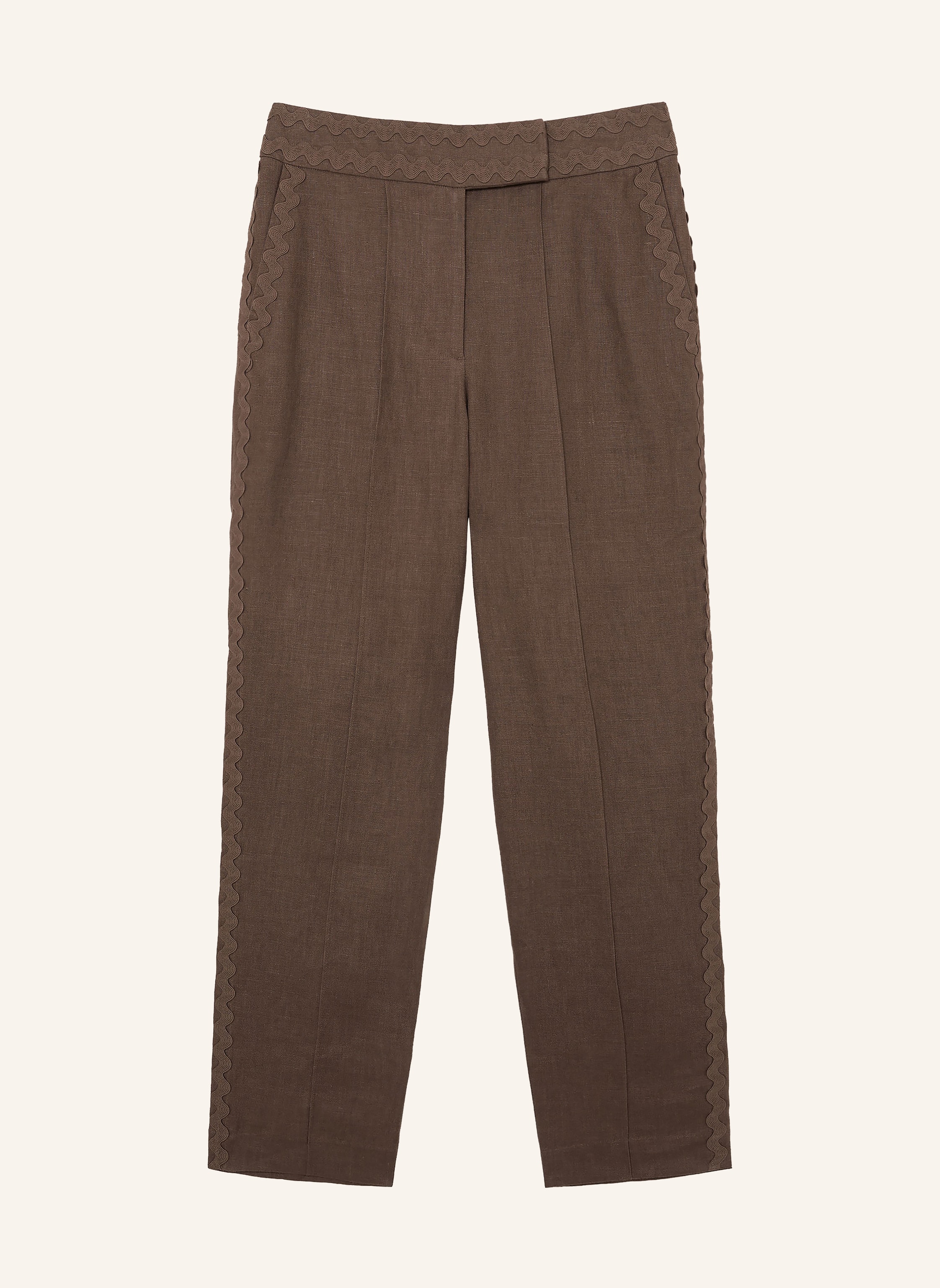 REISS 7/8-Chino MILA aus Leinen