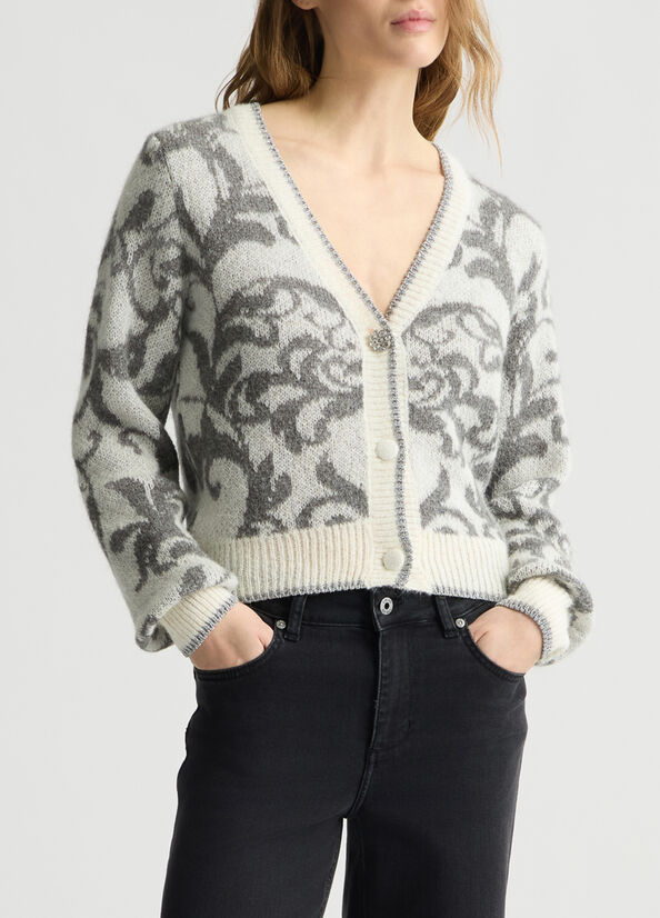 Cardigan jacquard