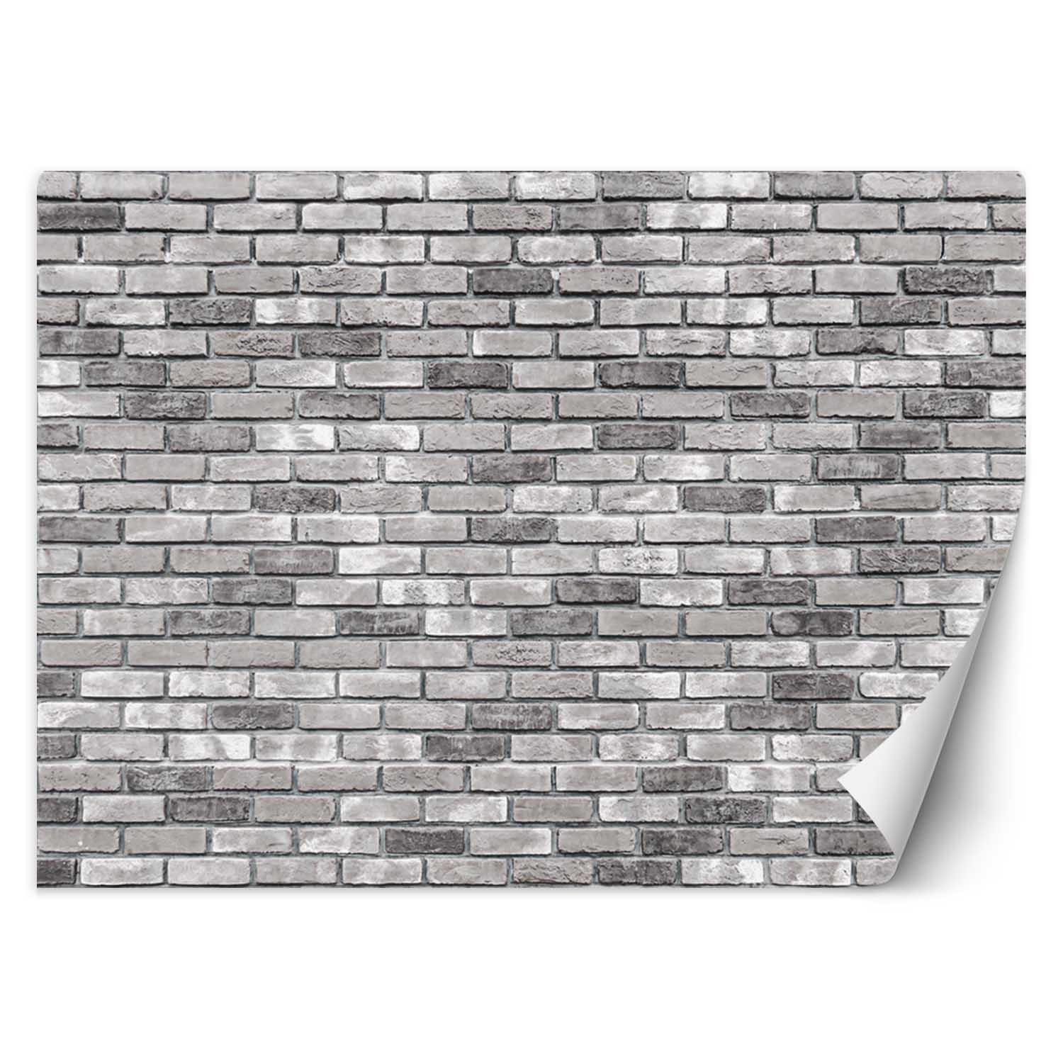 Feeby Fototapeta, Mur z szarej cegły 150x105