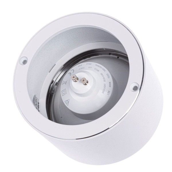 Spot okrągły biały REDONDO 1xES111x35W wym:10x12x12cm IP20 Milagro
