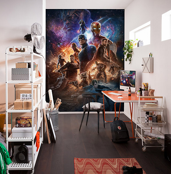 Papier peint panoramique Komar Avengers Battle of Worlds L.2 m x l.280 cm
