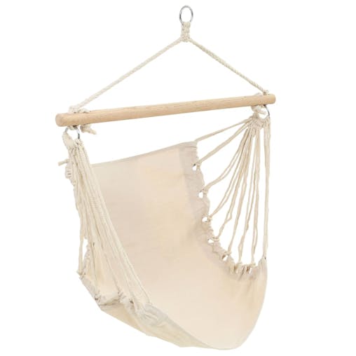 NNEVL Hammock Chair Cream 100x80 cm