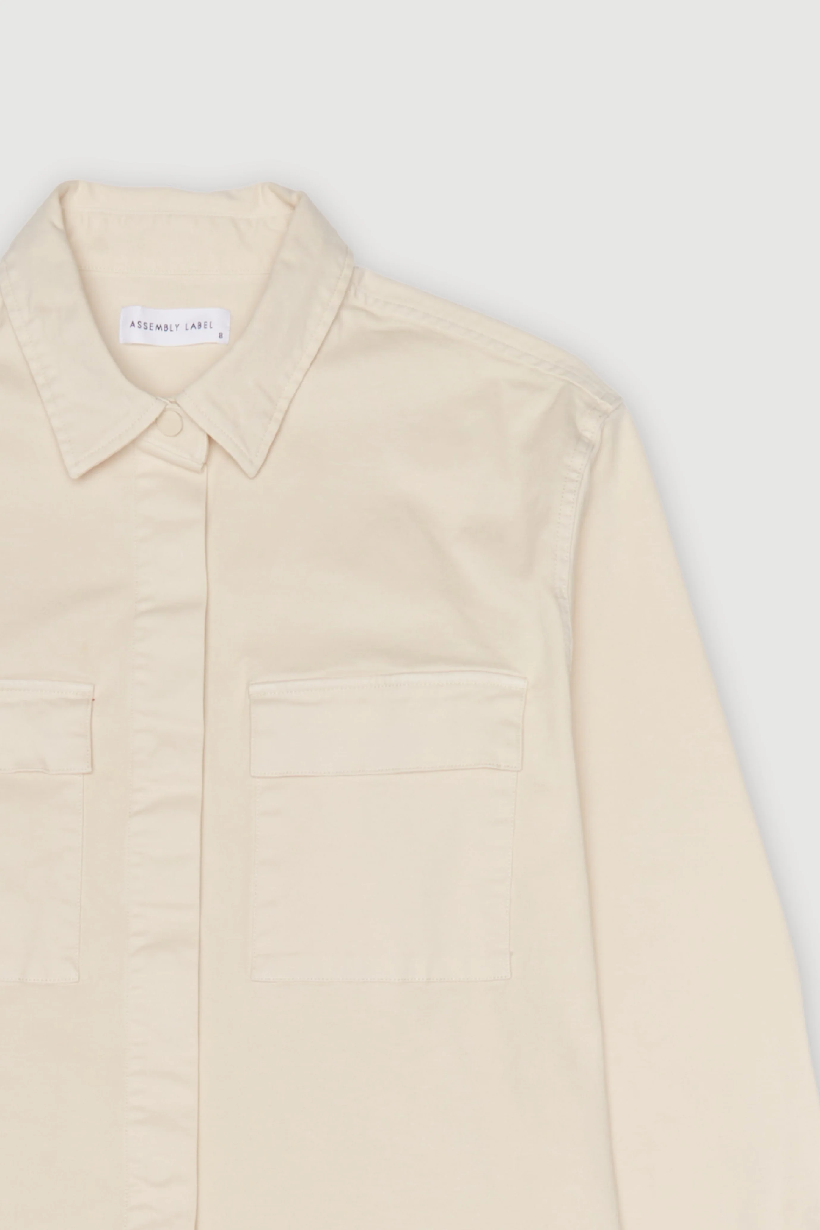 Re-Worn Womens Cotton Blend Long Sleeve Shirt