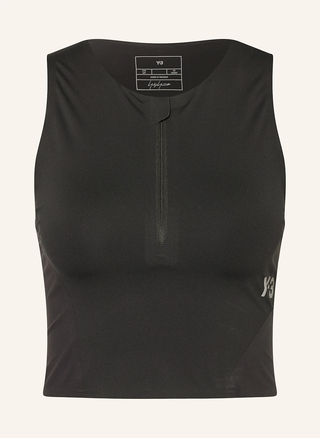 Y-3 Cropped-Top RUN