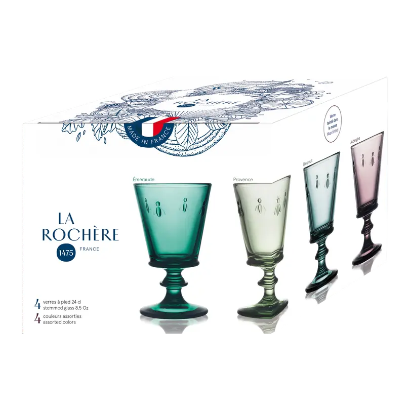 Weinglas-Set 4-teilig Abeille
