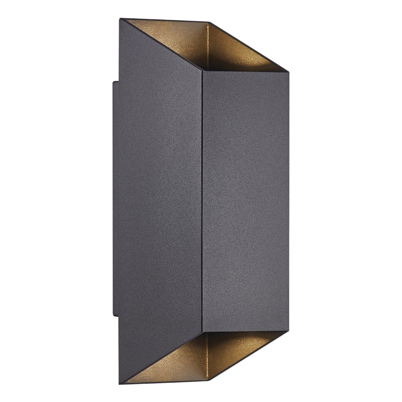 Nordlux Nico Wandlamp Buiten - 2-lichts GU10 - IP54 - Zwart