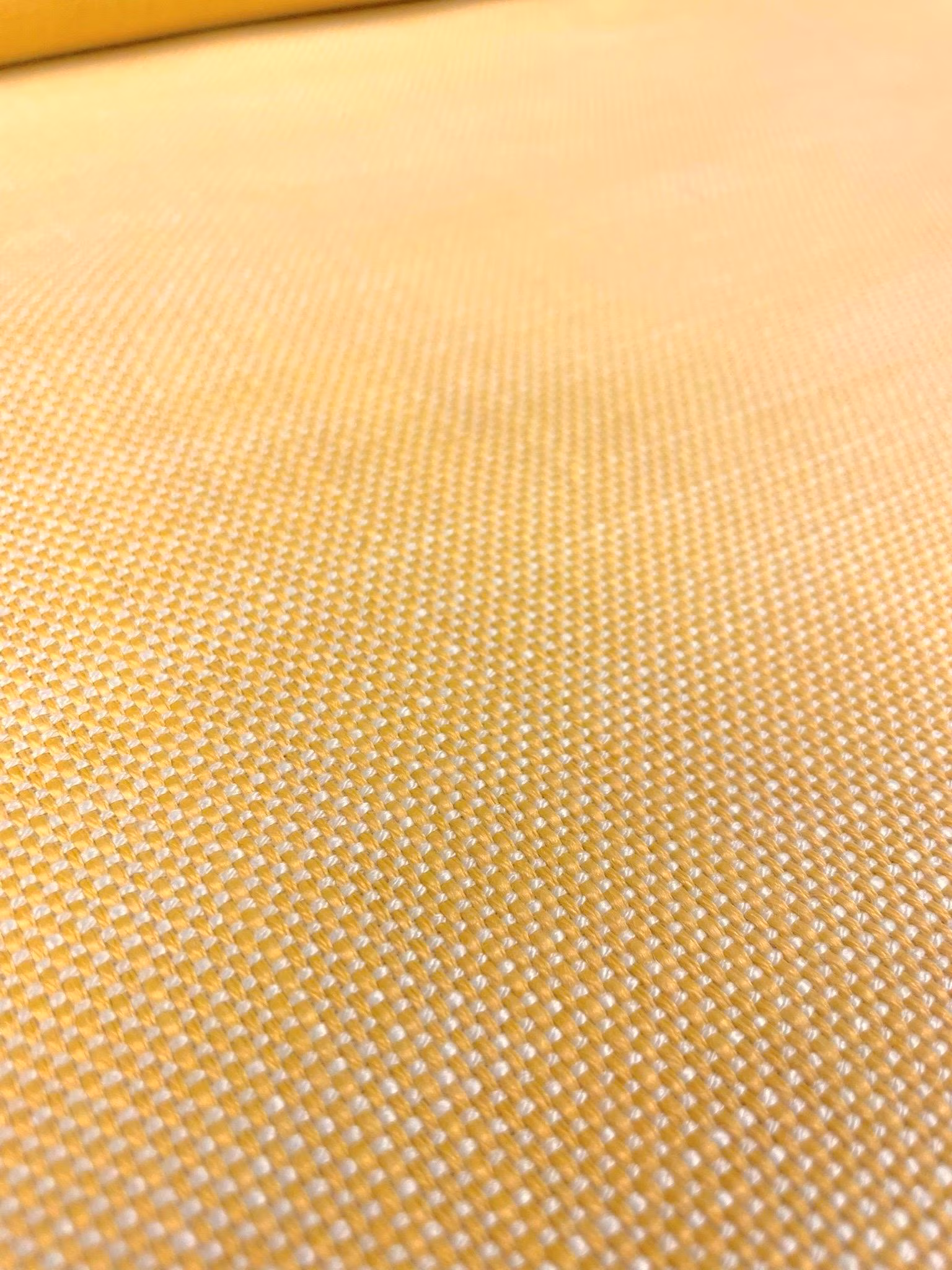 4.25 Yards Restoration Hardware Perennials Performance Textured Linen Weave Soleil Yellow Upholstery Fabric - BU