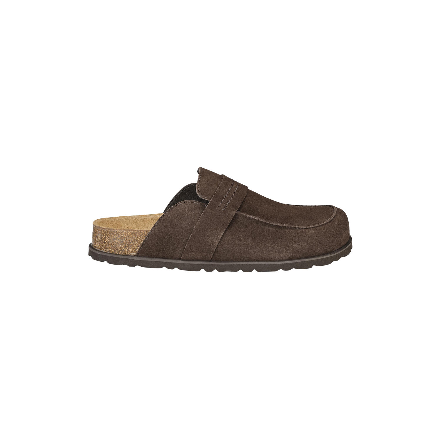Petra tøfler, brown mocka