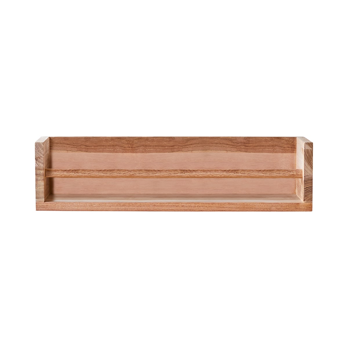 Tikamoon Badkamerwandrek van massief teakhout 60 cm - Naturel