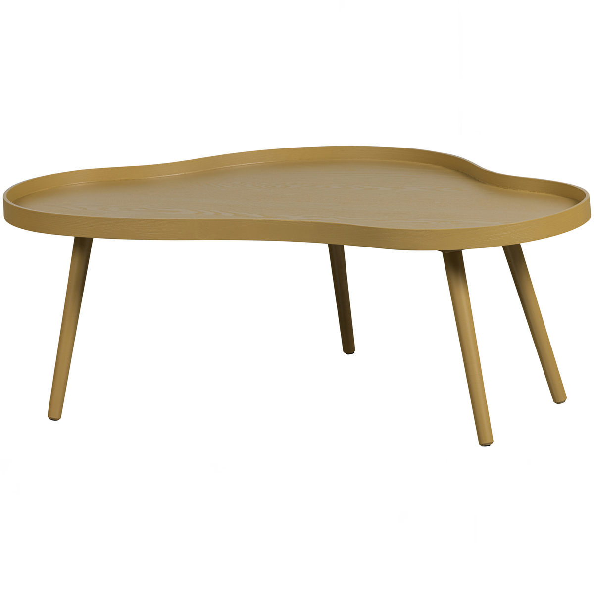 WOOOD bijzettafel Mea- Grenen/MDF - Alpaca - 35x100x58