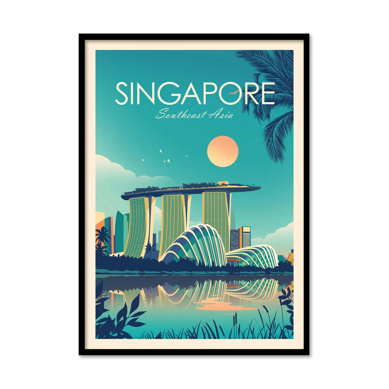 STUDIO INCEPTION - SINGAPORE - STUDIO INCEPTION - Affiche d'art 30 x 40 cm