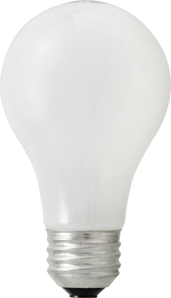 Sylvania A19 E26 Base Lamp Dimmable Halogen Light Bulbs, 340 Lumens, Soft White, 40W, 4-pk