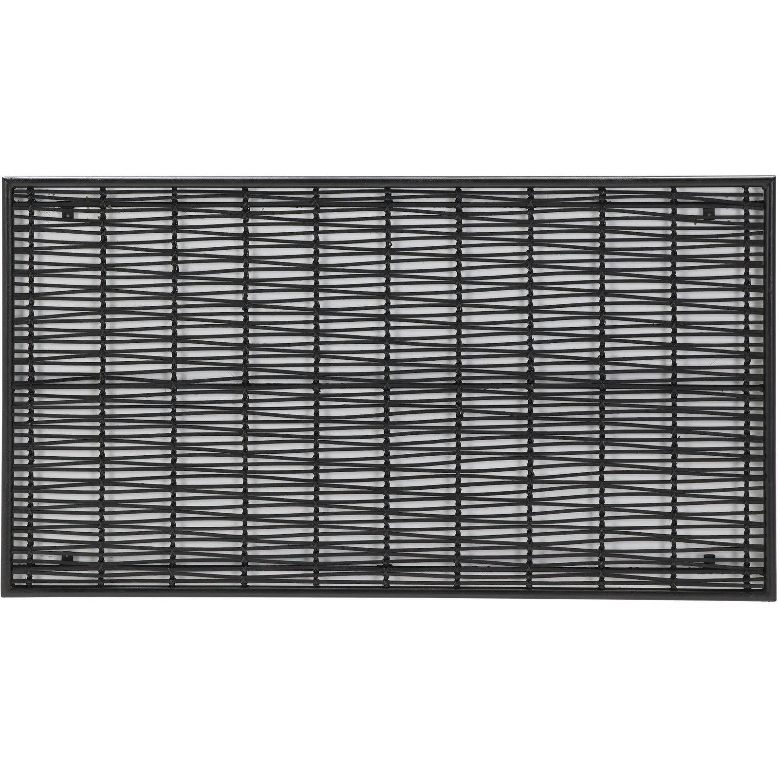 - Tête de lit Rotin Noir