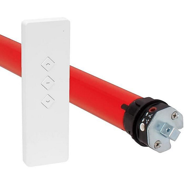 Moteur télécommandé pour volets roulants 630mm Rouge - SUPERROLLO