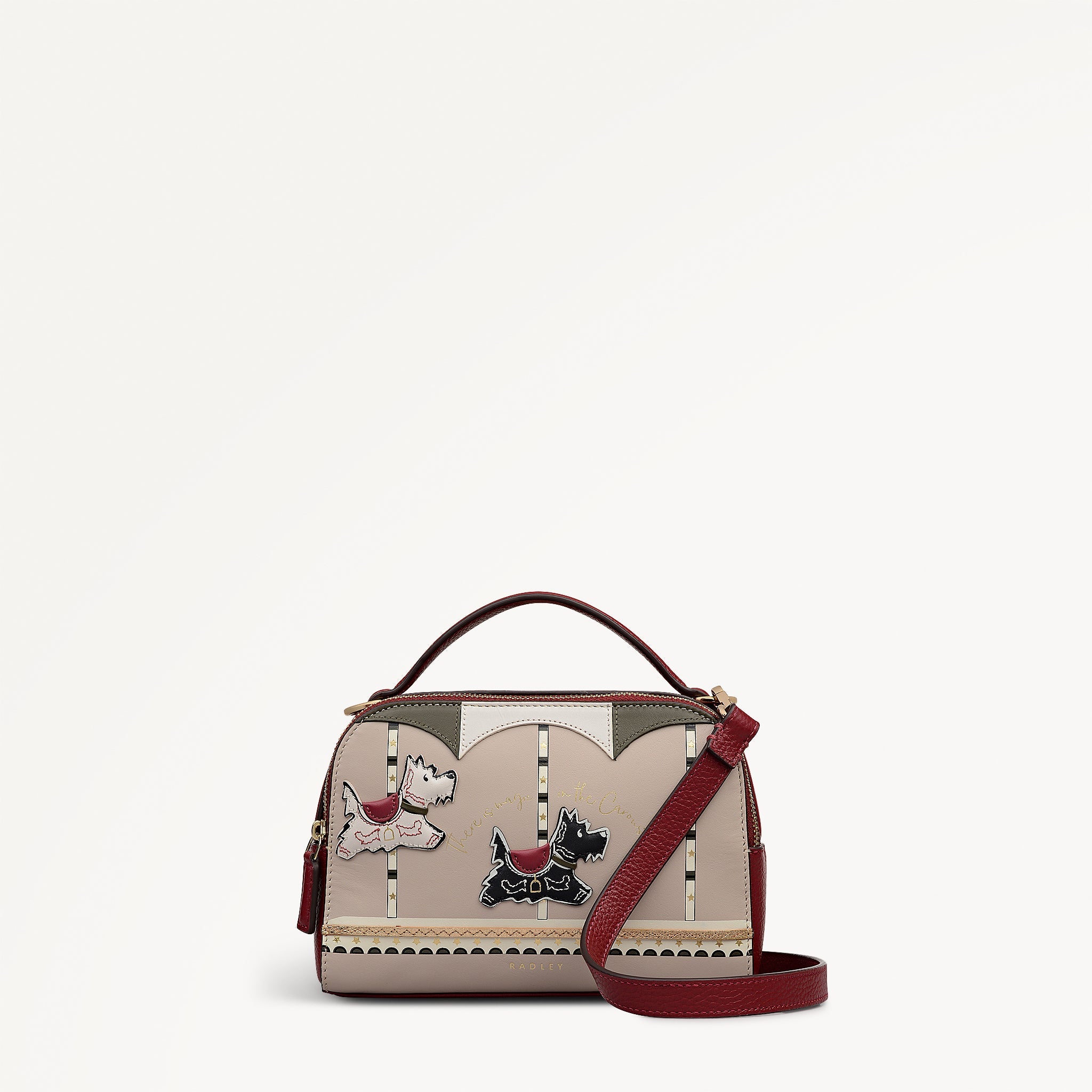 Magic Carousel Small Ziptop Cross Body Bag - OHE24501