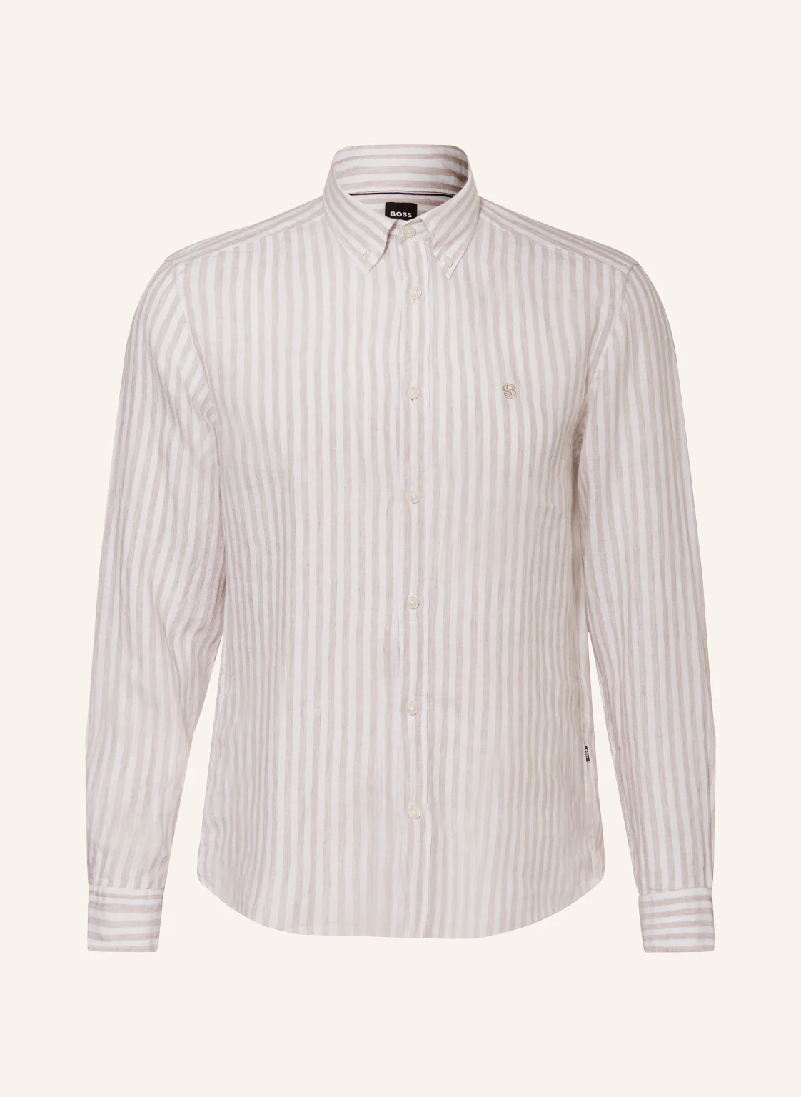 BOSS Leinenhemd LIAM Regular Fit