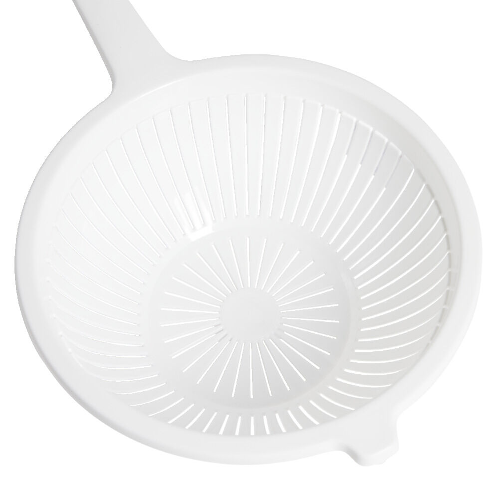 Passoire à queue plastique blanc Ø23xH9cm