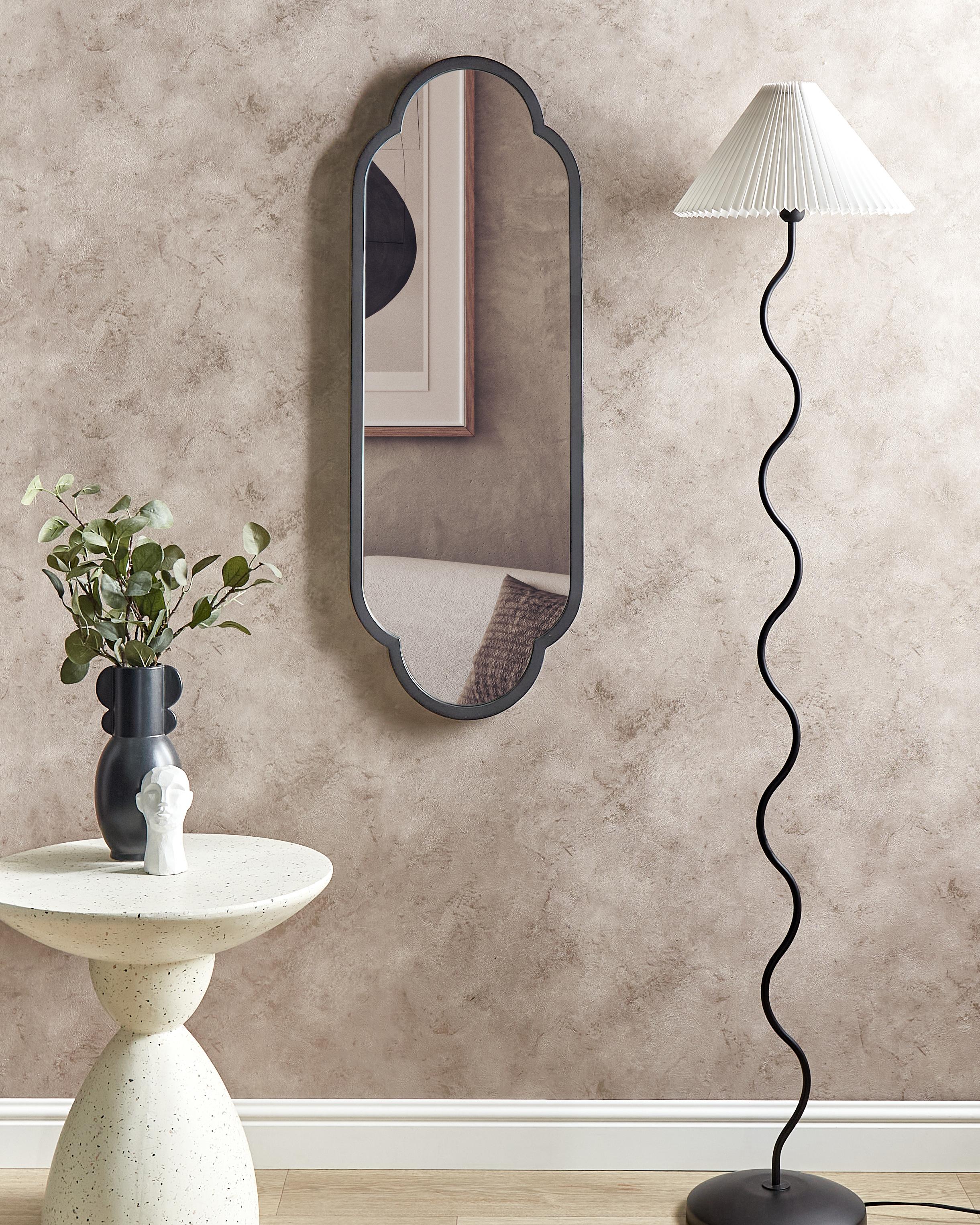Wall Mirror TROUY 40 cm 102 cm Metal Black