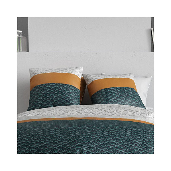 Housse de couette 240x220 ORUS   2 taies coton 57 fils